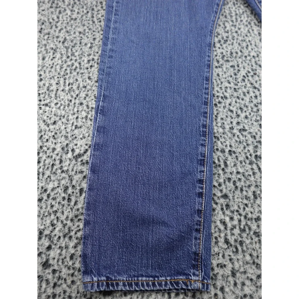 Levi's 502‎ Taper Jeans Mens 38x30 Blue Excellent Premium Waterless Denim 29507
